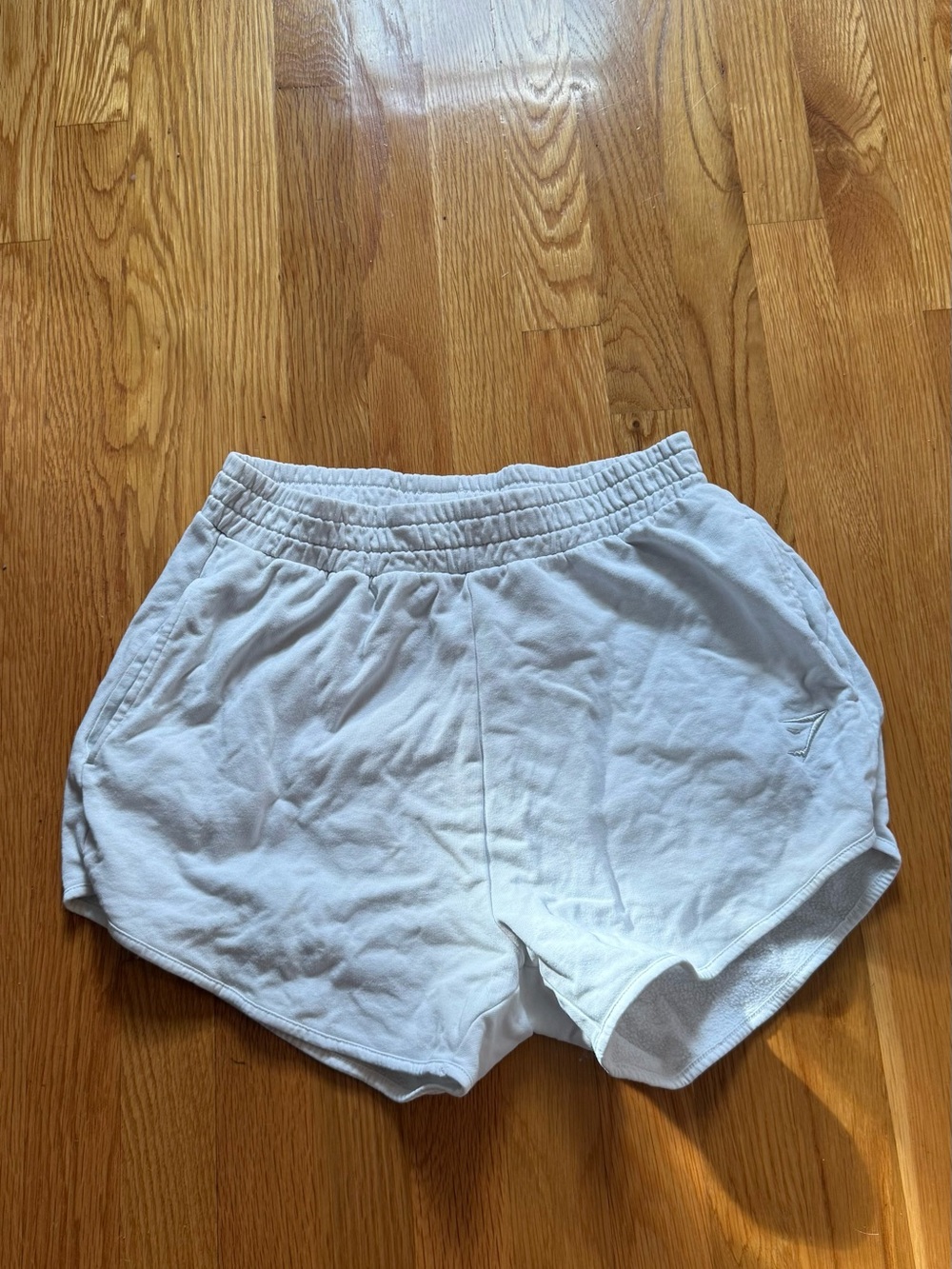 Gymshark White Women's Athletic Shorts